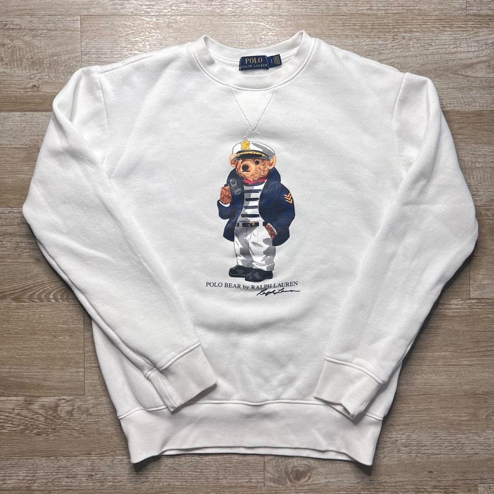 Limited Edition Polo Ralph Lauren sailor bear crewneck  - small